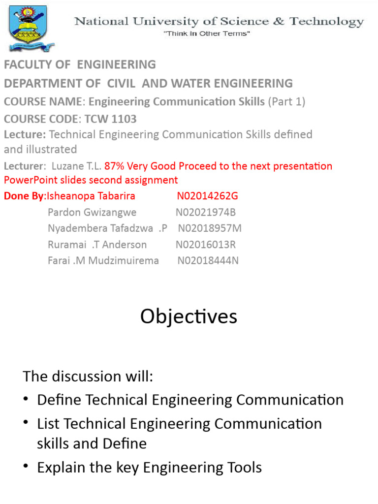 TCW Technical Engineering Communication Defined | PDF | Communication ...