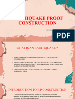Earthquake proof construction-1