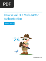 How To Roll Out Multi-Factor Authentication: Salesforce, Spring '24