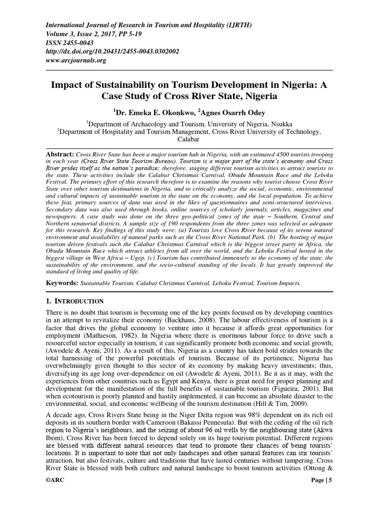 Impact of Sustainability On Tourism Deve | PDF | Tourism | Sustainability