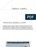 Parabolic Curves