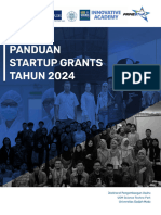 Panduan Teknis Seleksi Startup Grant 2024