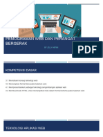 Pert 1 - Teknologi Web