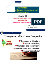 Chapter 02 - Management of Insurance Companies