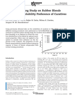 A Phase Blending Study On Rubber Blends Based On The Solubility Preference of Curatives