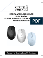 Wireless Mouse Input Devices Crspwrlmsa016501 Crspwrlmsa016502 Crspwrlmsa016503 User Manual v2 A1tuhu