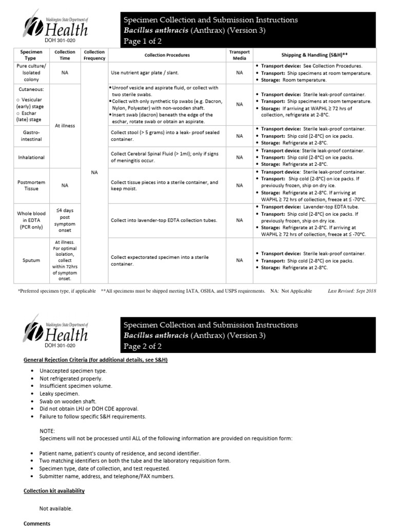 SCSIBacillusanthracisV3 PDF Clinical Medicine Medical Specialties
