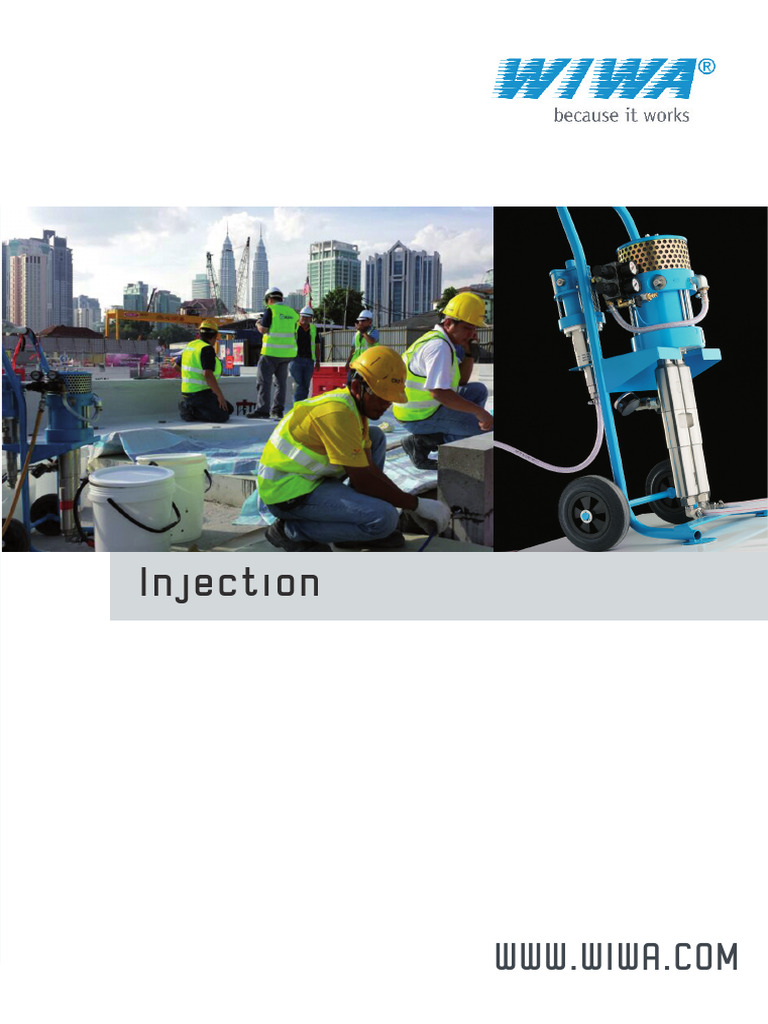 WIWA Inject HD & 2K-Inject Systems | PDF | Pump | Mechanical Engineering