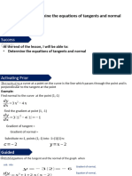 17 Ex 5A Review of Tangent and Normal