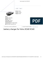 Battery Charger For Volvo XC60 XC60