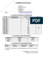 Curriculum Vitae