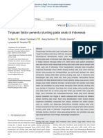 Maternal Child Nutrition - 2018 - Beal - A Review of Child Stunting Determinants in Indonesia Id