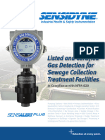 Sensidyne - Gas Detection For Sewage Collection Processing Plants PRESS