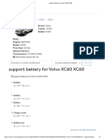 Support Battery For Volvo XC60 XC60