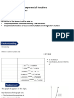 PPT 2 Ex 2B - The Exponential Function