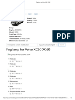Fog Lamp For Volvo XC60 XC60