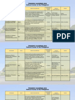 Learning and Development Training Calendar 2023