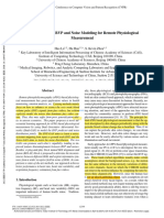 Dual-GAN Joint BVP and Noise Modeling For Remote Physiological Measurement