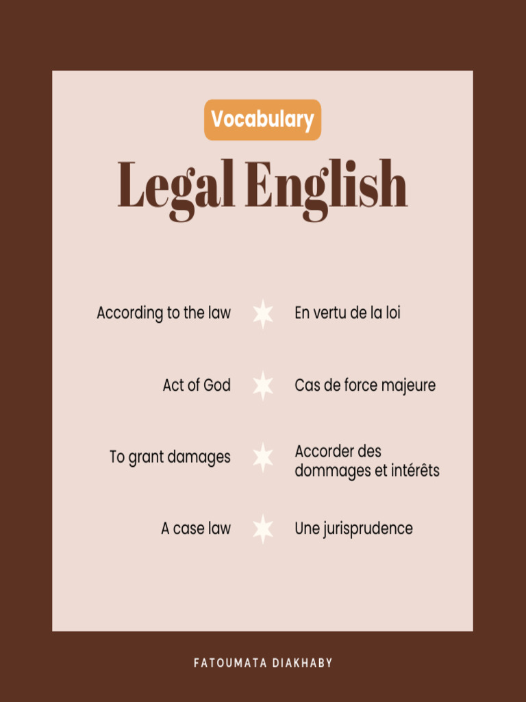 Legal English 1710785229 | PDF