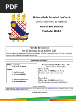 Vestibular UECE 2026.1: Inscrições e Provas | PDF
