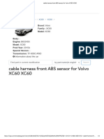 Cable Harness Front ABS Sensor For Volvo XC60 XC60