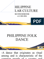 Philippine popular culture the Philippine Folk Dances