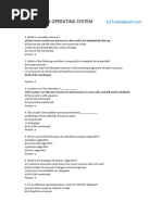 MCQ On Operating System-All Unit