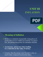 INFLATION Unit 3