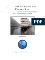 2021 Small Cruise Ship Wastewater Report