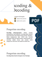 Tugas Kelompok - Encoding & Decoding - Dede Putra Efendi - Erwin Dwi Cahyo - Sistem Mimo