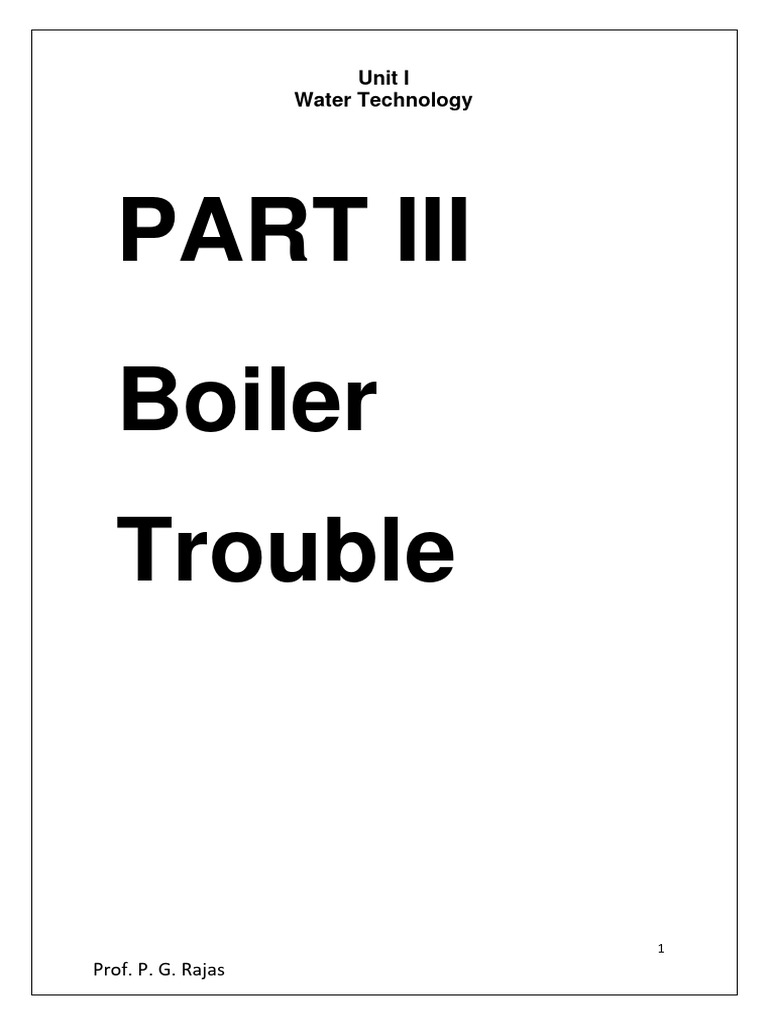 Boiler Scale and Sludge Management Guide | PDF | Corrosion | Sodium ...