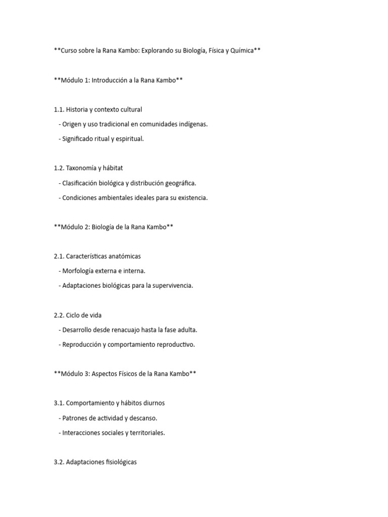 Rana Kambo Kambo | PDF | Analgésico | Opioide