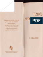 LIVRO - Tempos Apocalipticos