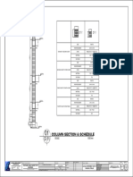 Column Section & Schedule: Scale: 1:300 MM