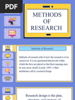 2.o Methods of Research