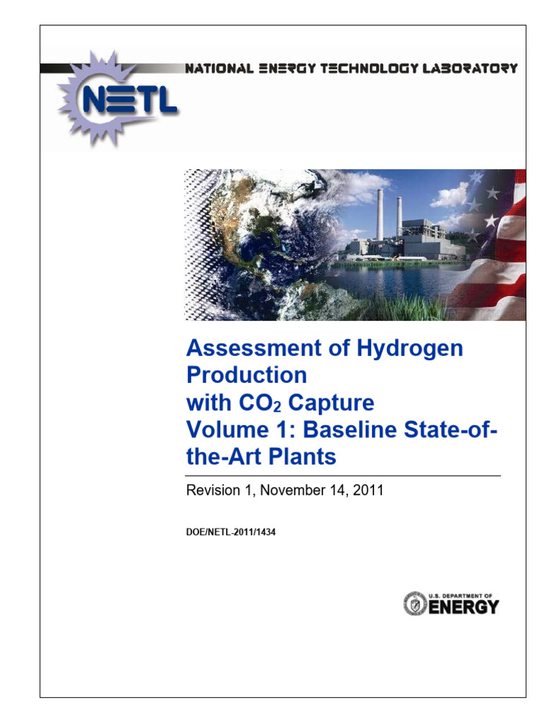 Assessment of Hydrogen Production With Ccs | PDF | Coal | Natural Gas