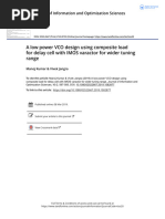 A Low Power VCO Design Using Composite Load For Delay Cell With IMOS Varactor For Wider Tuning Range