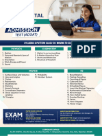 ADSAT Set-2 Sample Paper Class IX To X Paper Netecy