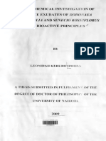 Leonidah Kerubo Omosa PH.D Chemistry 2009