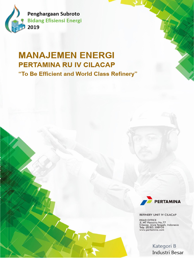 Efisiensi Energi Pertamina RU IV 2019 | PDF | Teknologi & Rekayasa