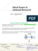 Translational Medicine-Ethics