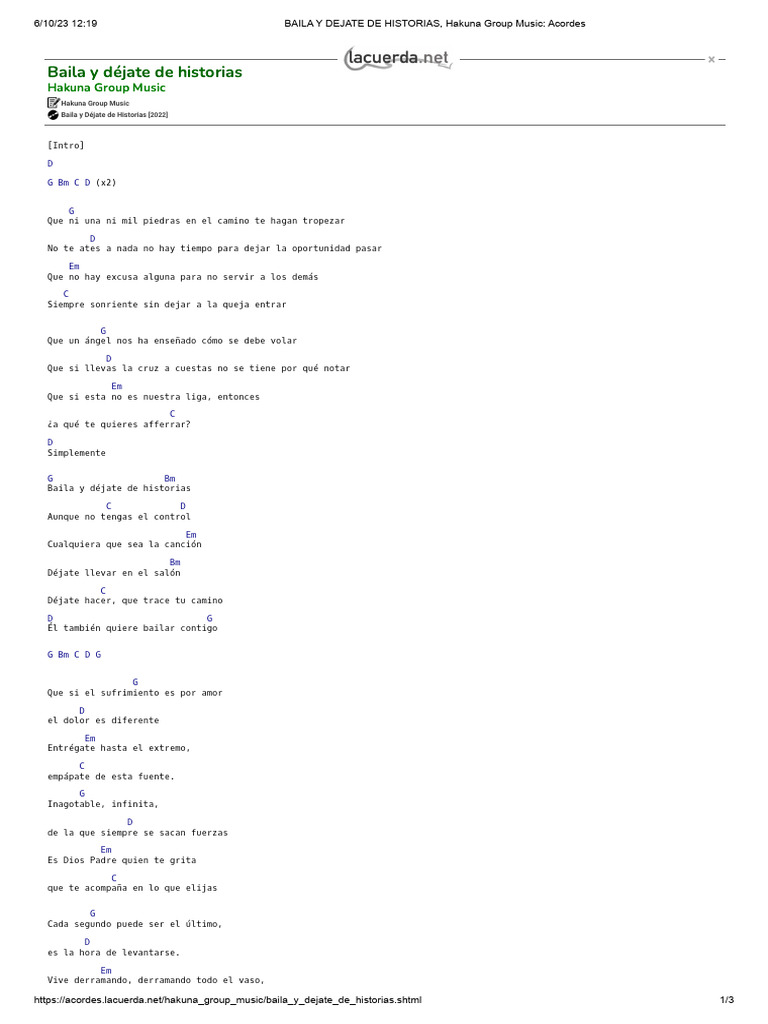 Baila | PDF