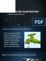 Module 15 - Green Plumbing-Rainwater Harvesting