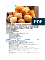 Buñuelos de Ñame