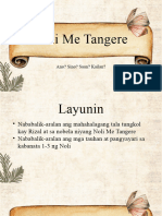 Noli Me Tangere - TRIVIA-2