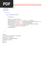 C# Lab BCA III Sem-2