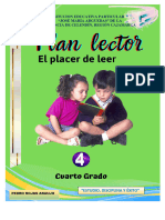 Plan Lector 4to. Primaria 2024