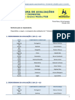 Cronograma de Provas 3º Ano 1º Trim 2024 PDF