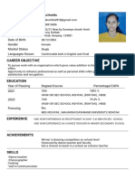 Resume - Kajal Rohilla - Format4