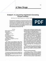 Evaluations of New Drugs: Enalapril: Long-Acting Angiotensin-Converting Enzyme Inhibitor